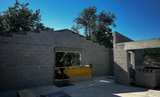 Extension d'une villa au Plan de la Tour : travaux de gros œuvre, Golfe de Saint-Tropez, BMC